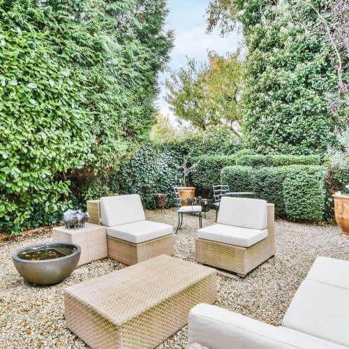 Outdoor living space idea